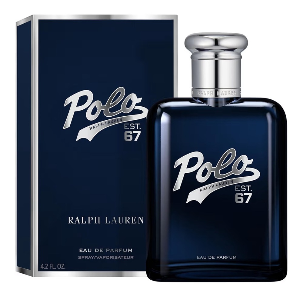 Ralph Lauren Polo Eau de Parfum in Navy and Silver